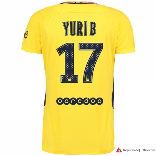 Camiseta Paris Saint Germain Segunda equipación Yurib 2017-2018